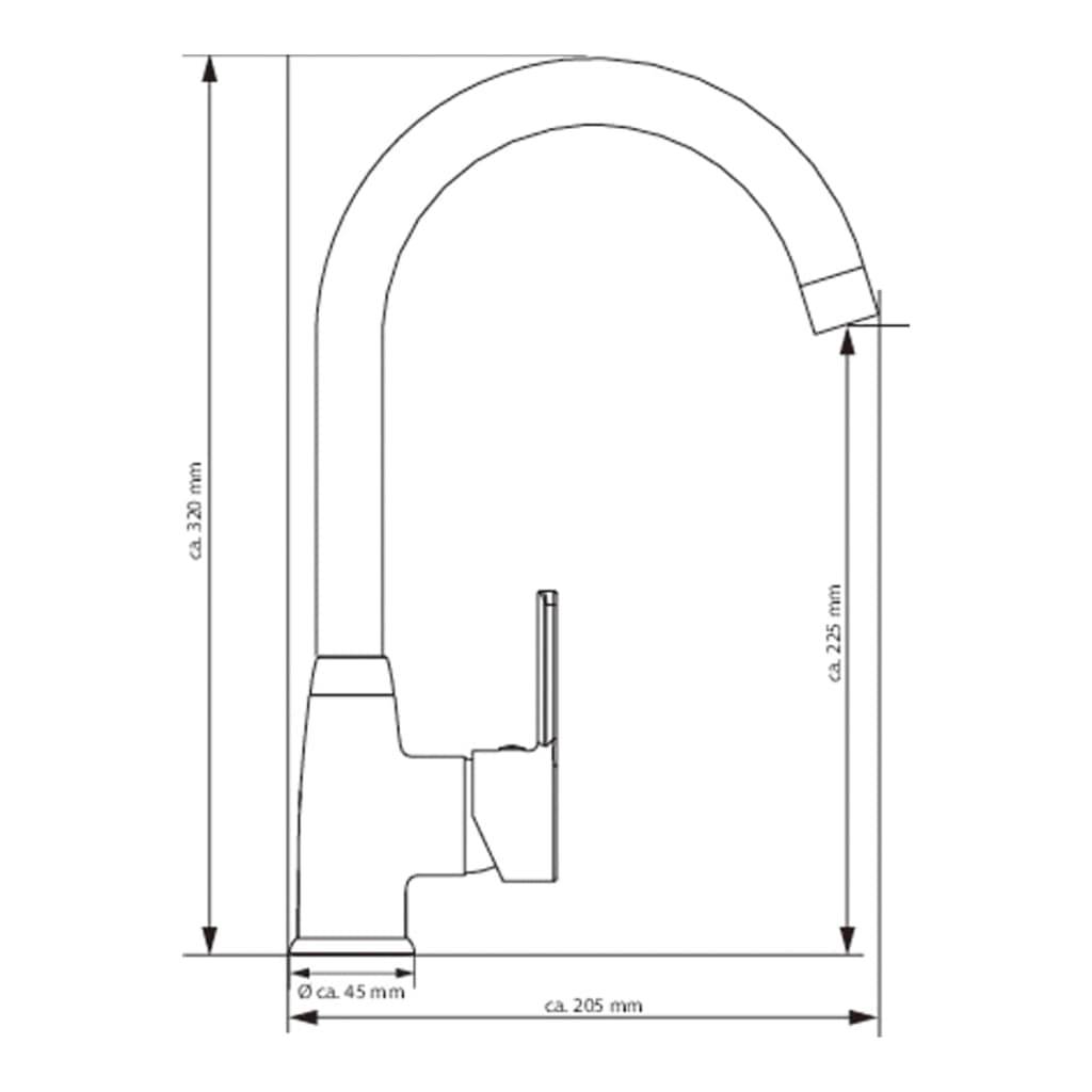 Eisl diziani mengkraan keuken - chroom 90025607800109002560780010-4