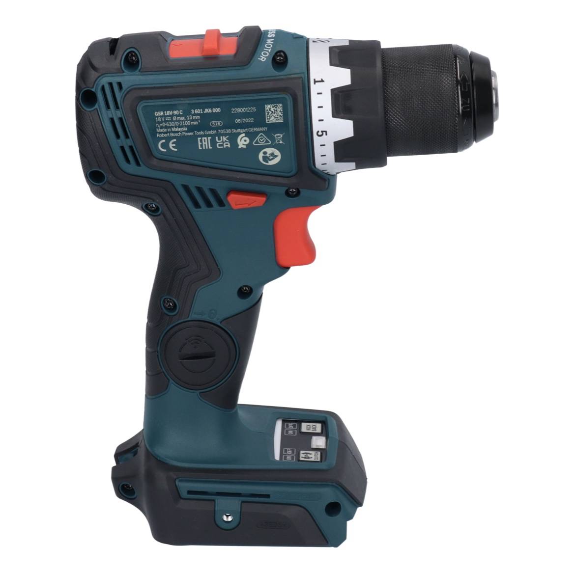 Bosch GSR 18V-90 C PROFESSIONAL - Bohrer/Schrauber - schnurlos - 2 Geschwindigkeiten - Bohrfutterschlüssel 13 mm - 64 N-4