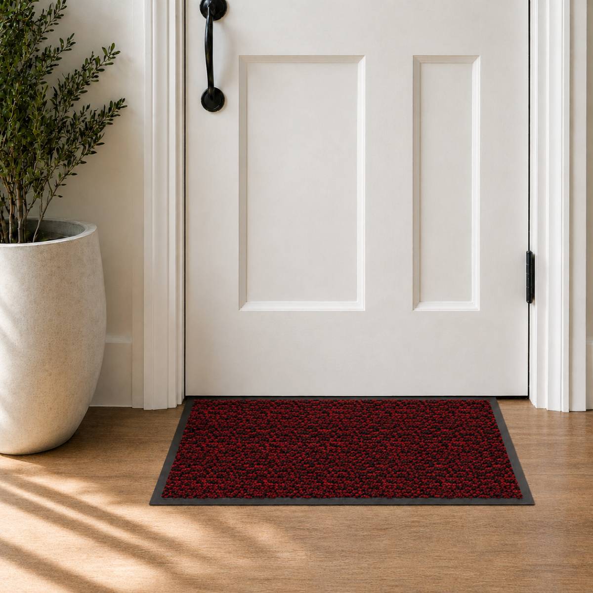 Schoonloopmat Rood - Mars - 60 x 80 cm
