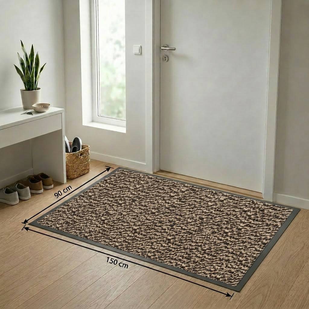 Schoonloopmat Beige - Mars - 90 x 150 cm-1