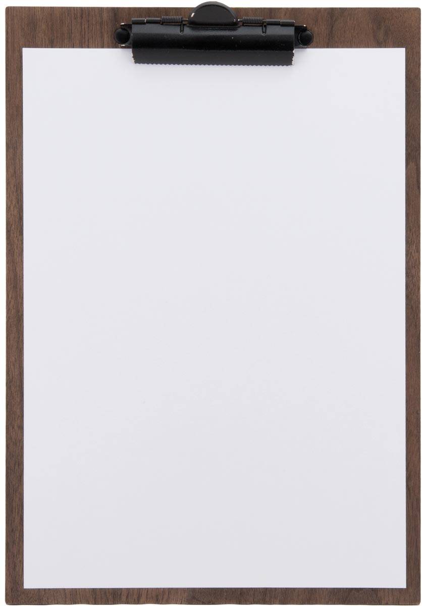 SECURIT MENU CLIPBOARD A4 WALN-2