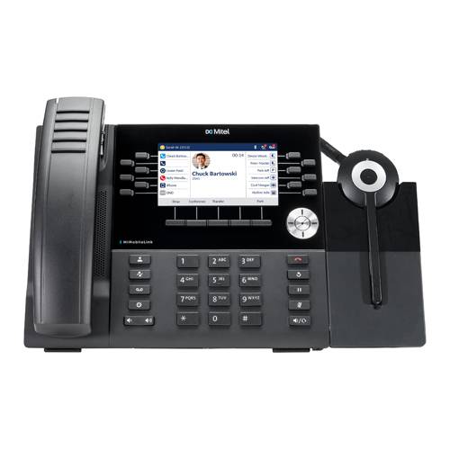 Mitel 6930w IP-telefoon Zwart Wifi-4
