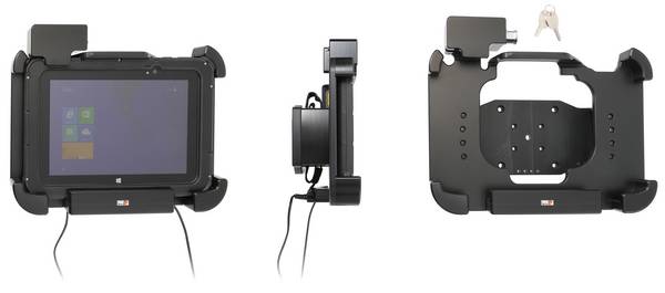 Brodit charging station (MOLEX),with lock, ET5X (8'') (protective case, extension module), Met inbegrip van twee