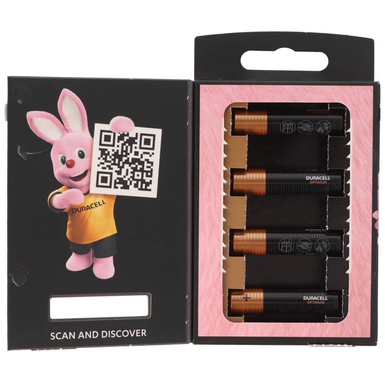 Duracell Optimum alkaline AAA MN2400 blister 4-1