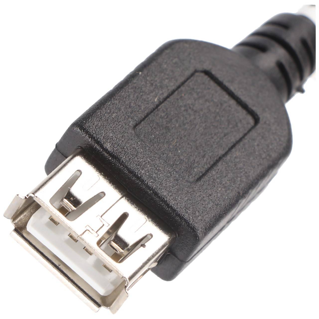 Goobay 95193 USB-kabel USB 2.0 USB-micro-B stekker 0.20 m Zwart-3