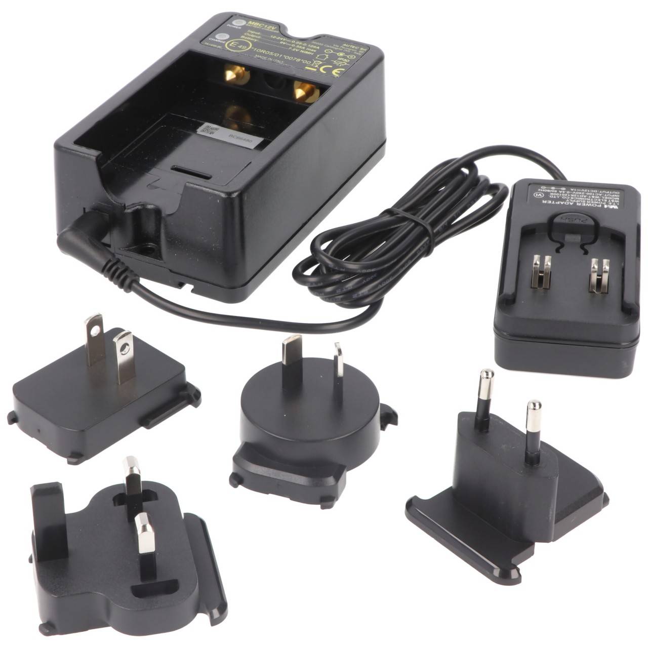 Originele oplader Autec MBC12VAC / MBC825A passend voor Autec MBM06MH-3