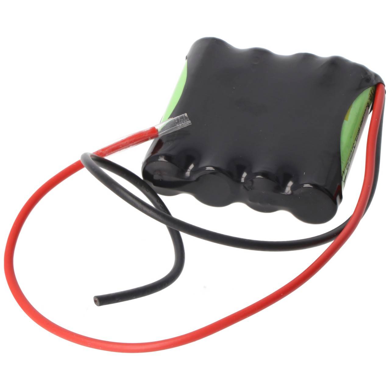 Noodverlichting batterij NiMH 4.8V 600mAh F1x4 Micro AAA met 200mm kabel-2