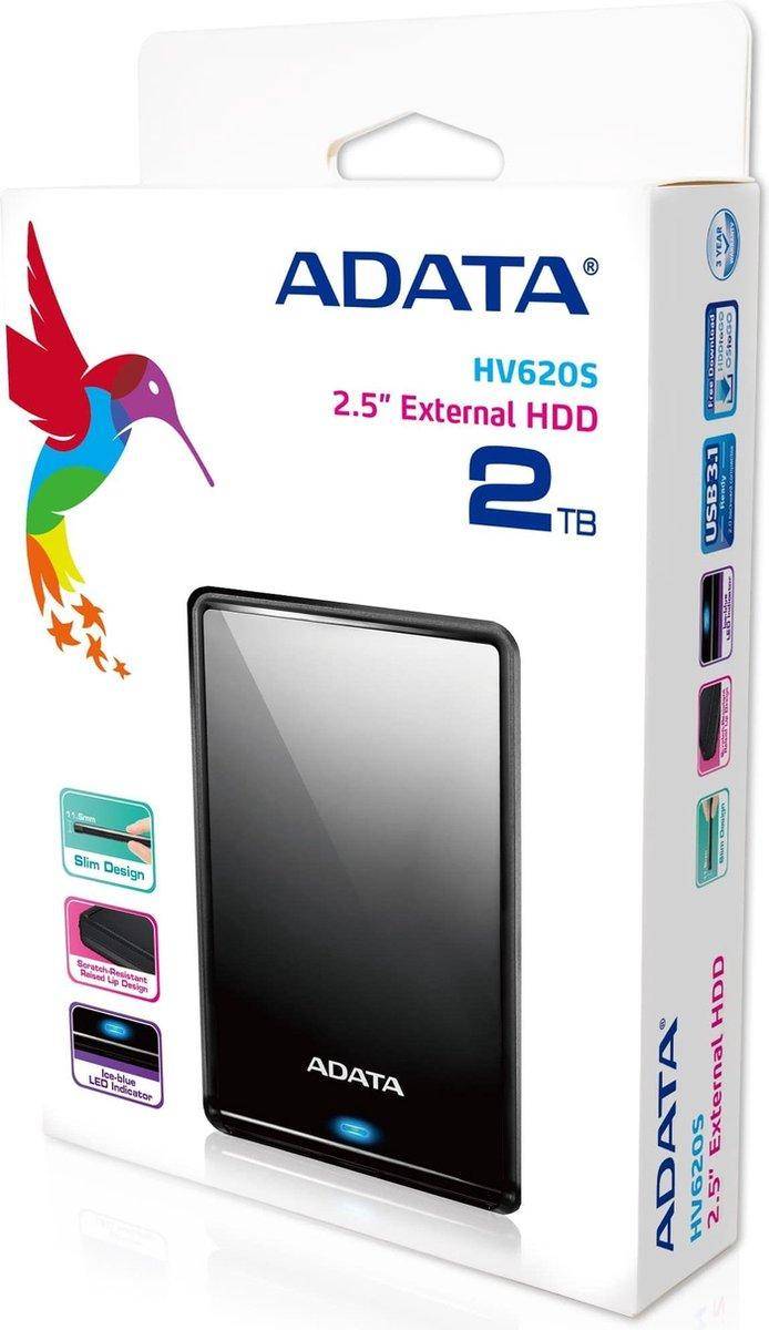 Symboolafbeelding voor ADATA AHV620S-2TU31-CBK externe harde schijf 2000 GB Zwart