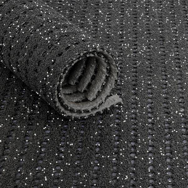 Gravel scrape Antislipmat op rol - Antraciet - Breedte 180 cm