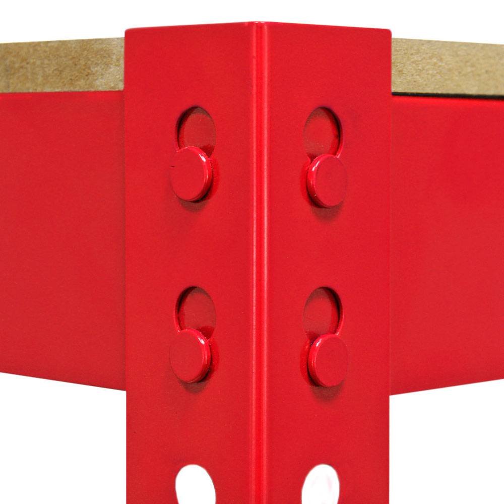 Q-rax werkbank - Rood - 100 cm breed-1