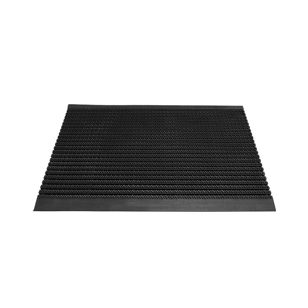 Deurmat Buiten 61.5 x 91.5 cm - Borstelmat - Rubber - Zwart-2