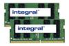 Integral 16GB (2x8GB) DDR4 3200MHz PC4-25600 SO-DIMM 1.2V CL22 Laptop RAM Kit