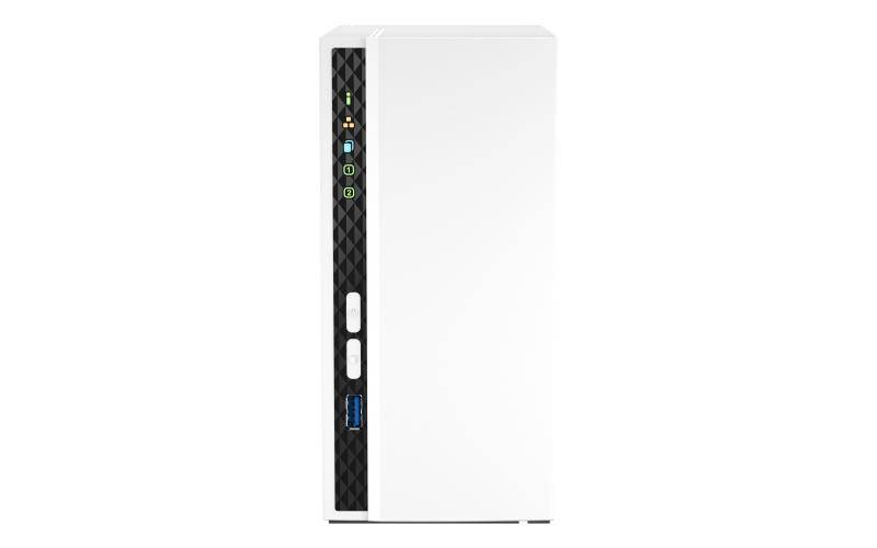 QNAP TS-233 - NAS Server - 2 Bays - SATA 6Gb/s - RAID 0,1, JBOD - 2 GB RAM - Ondersteuning voor iSCSI-2