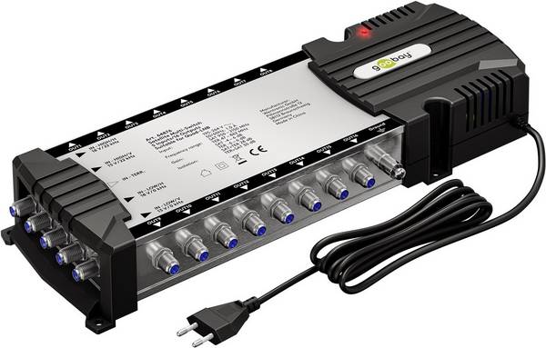 Goobay satelliet multiswitch | 5 ingangen / 16 uitgangen