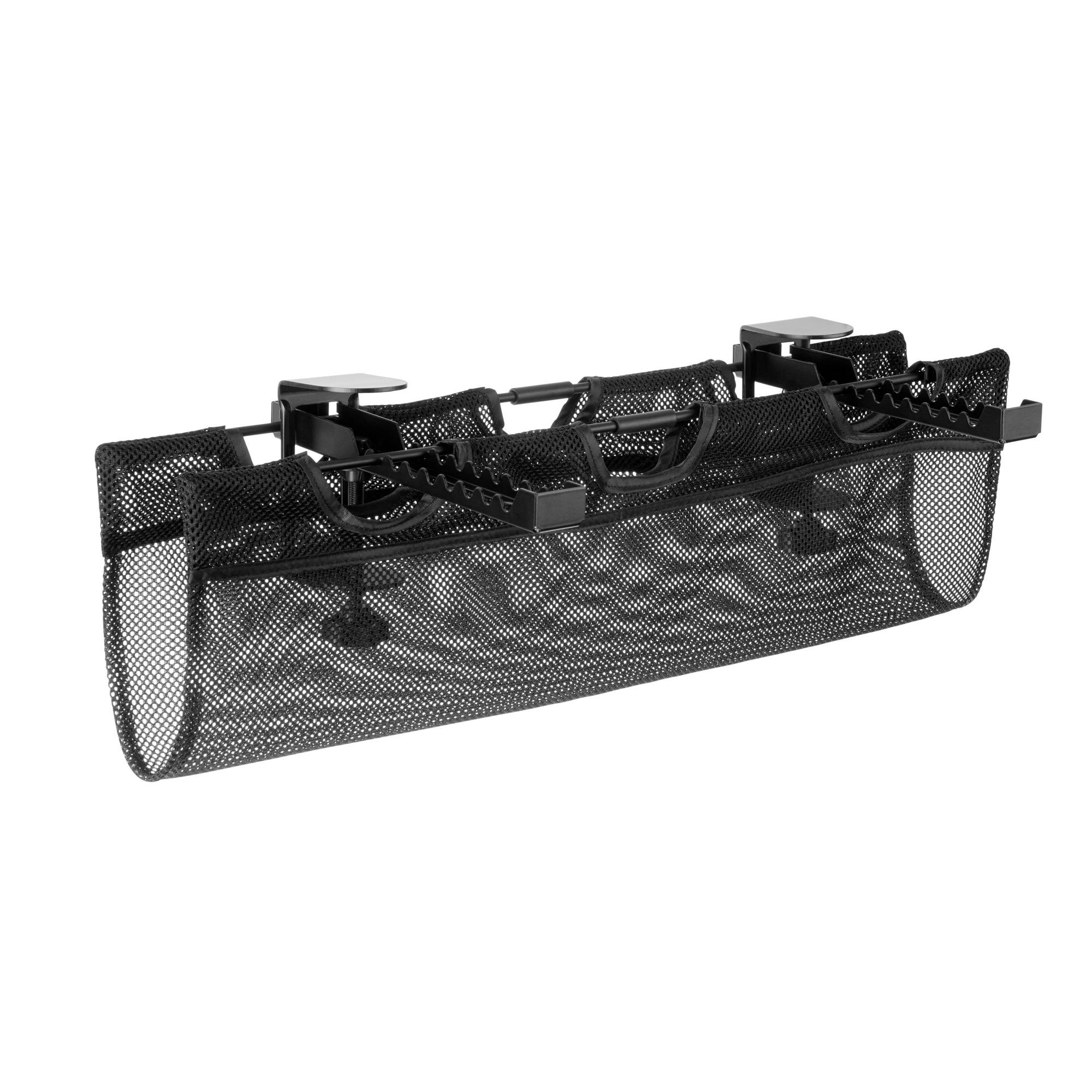 InLine bureau kabelzak met klembevestiging | 61 x 16cm | zwart-2