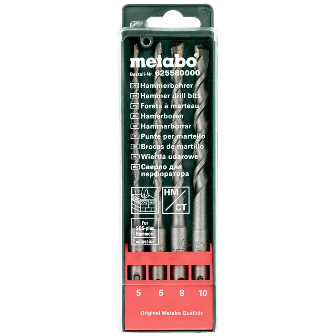 Metabo SDS-plus-SP-cassette 4-delig
