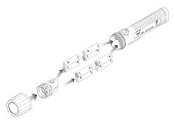 Acculux Petalux 3 W Zaklamp Werkt Op Batterijen Led 110 Lm 11 H 167 G Conrad Nl