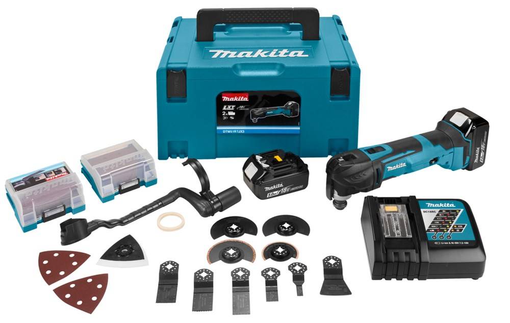 Makita DTM51RTJX3 18 V Multitool-0