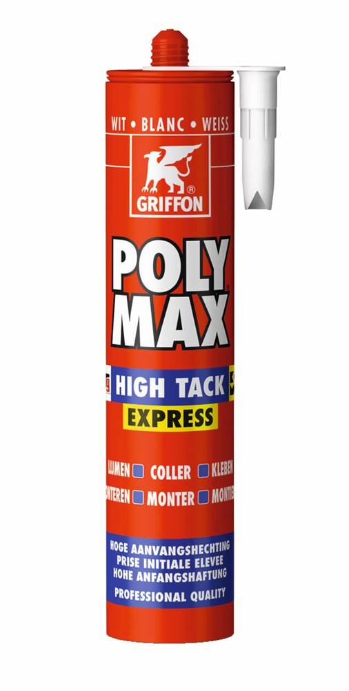 3X Griffon Poly Max High Tack Express Wit 290Ml-0