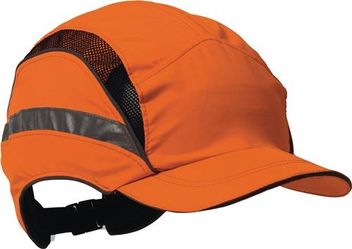 Veiligheidspet First Base 3 Classic Hi-Vis 52-65 cm signaaloranje watervast EN81