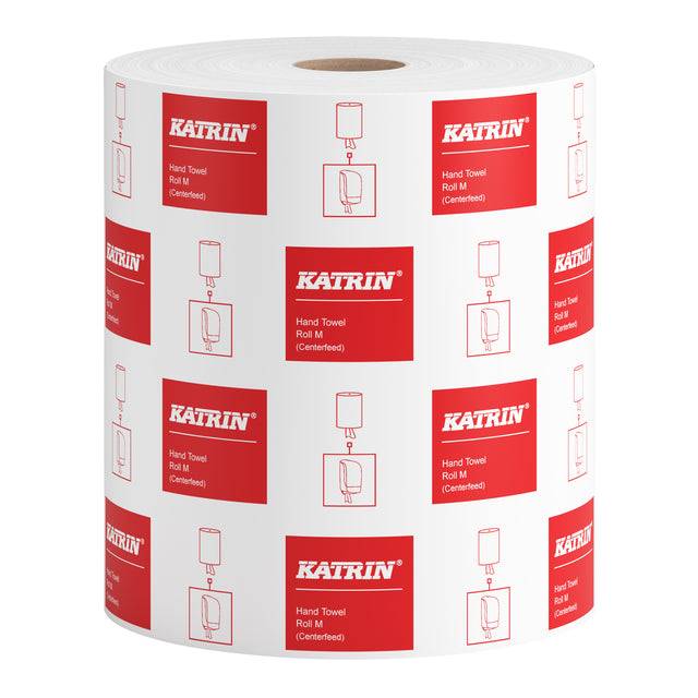 Katrin disposable towel roll, 32 1-layer white 40068974850494006897485049-2