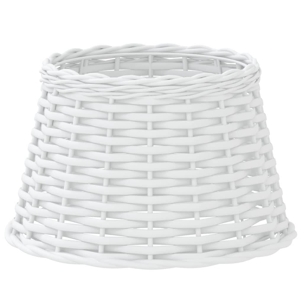 Vidaxl lampenkap ø38x23 cm wicker wit 87208458035758720845803575-0