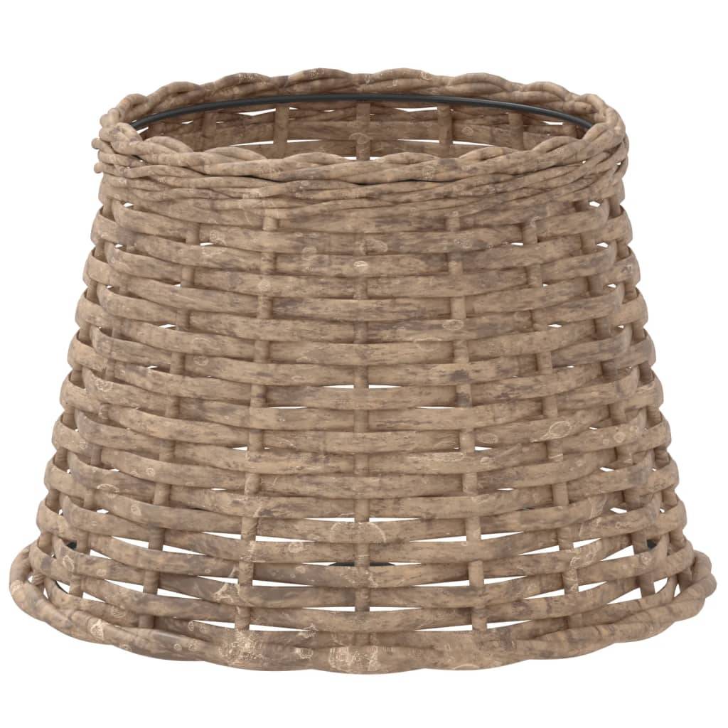 Vidaxl lampenkap ø25x17 cm wicker bruin 87208458036368720845803636-0