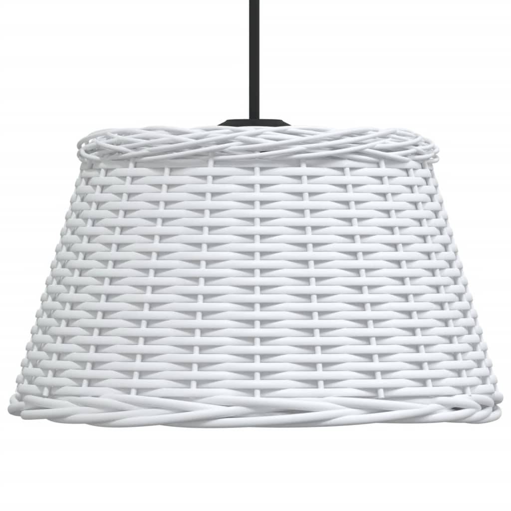 Vidaxl plafondlampenkap ø50x30 cm wicker wit 87208458034458720845803445-3