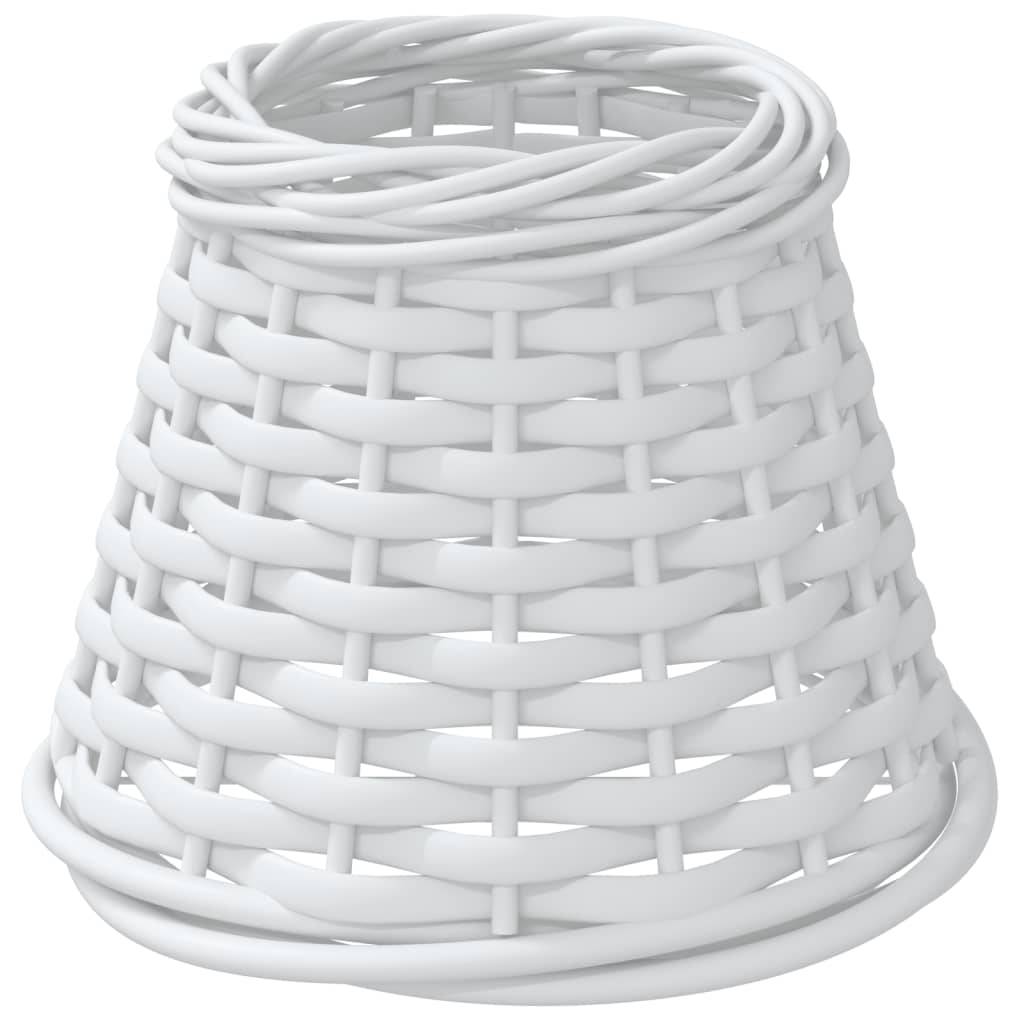 Vidaxl lampenkap ø15x12 cm wicker wit 87208458035378720845803537-0