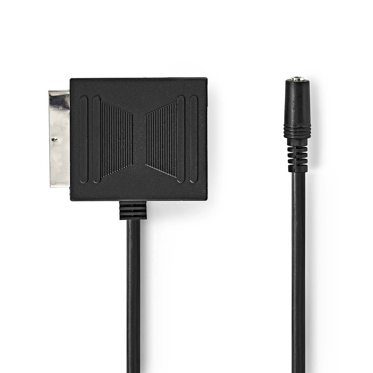 Nedis Scart - 3,5mm Jack en Scart adapter-1