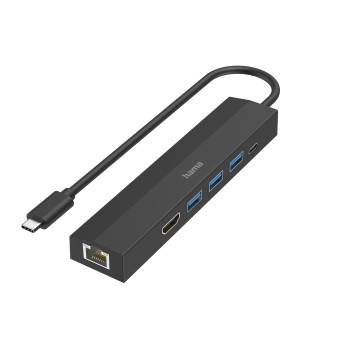 Renkforce USB 3.2 Gen 1-hub 7 2 Poorten Met Snellaadpoort, Met Status Led S Zwart 1268678
