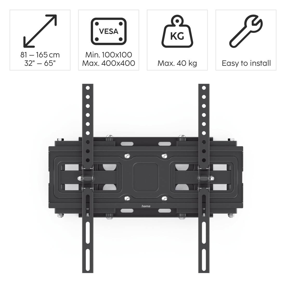 HAMA 220830 220830 TV-Wandhalterung (00220830)-1