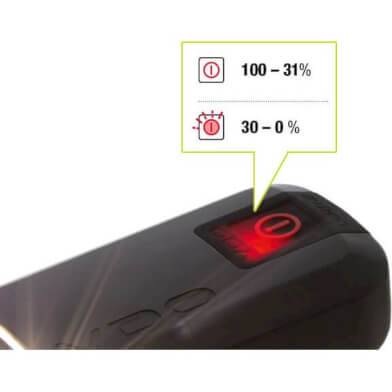 Vdo eco light m30fl koplamp usb led 30 lux li-on + micro usb kabel-2