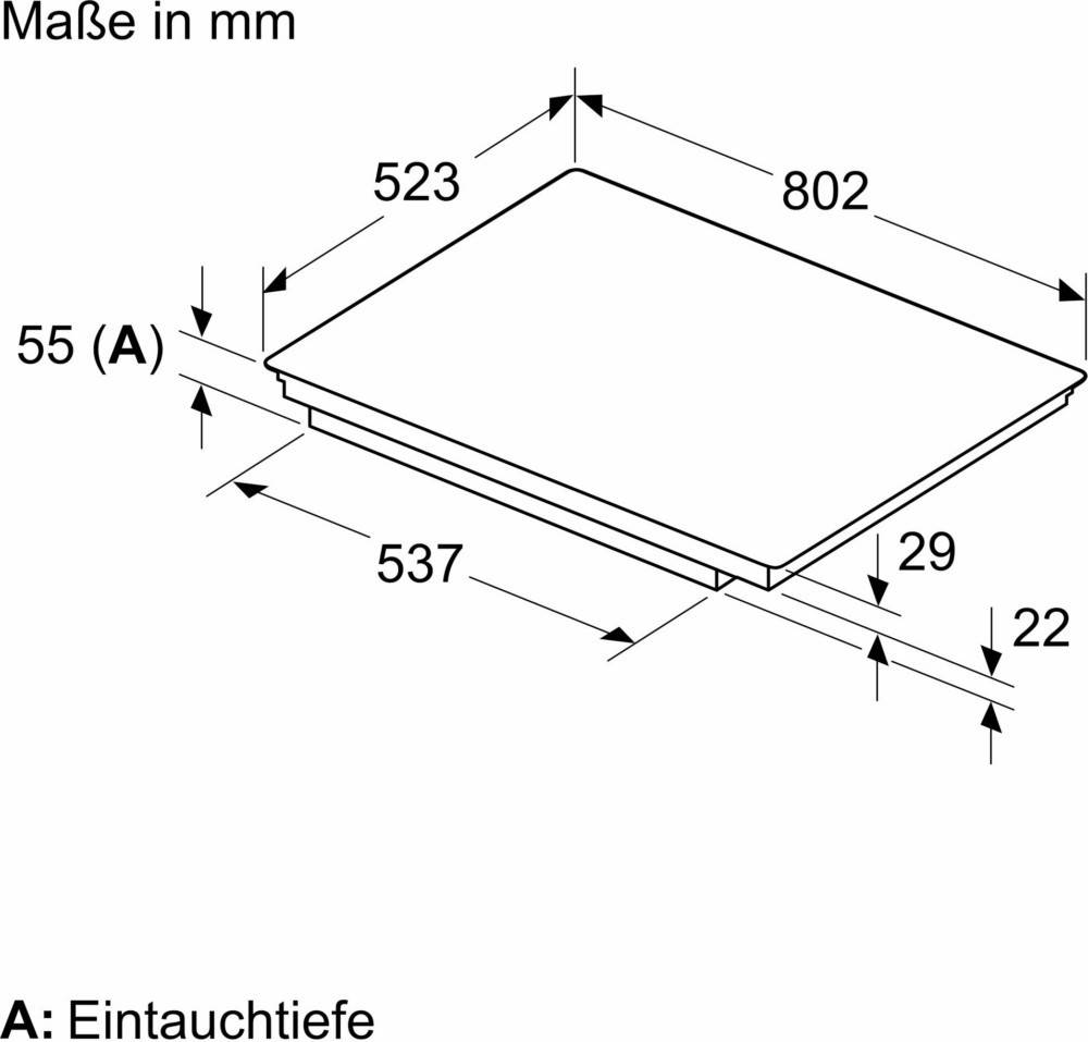 Bosch MDA EB-Autark-Kochfeld Indukt. PIV845HB1E-4