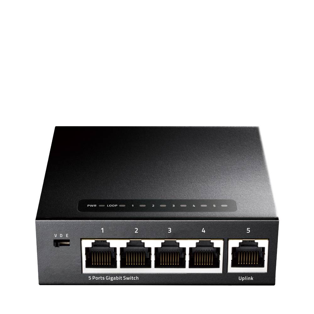 cudy GS105 CUDY GS105 5-Port Gigabit Switch Netwerk switch-0