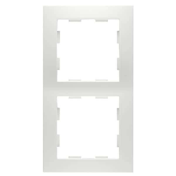2-voudig afdekraam WW Badora D 11.572.02 - 1 - stuk - wit/wit-0
