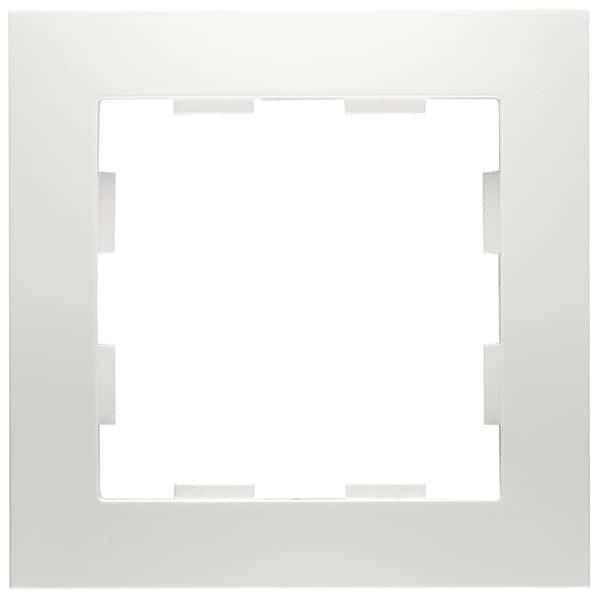 1-voudig afdekraam WW Badora D 11.571.02 - 1 - stuk - wit/wit
