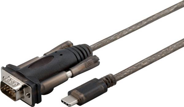 MicroConnect USB-C to RS232 Adapter Cable, 1.5m