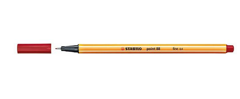 Stabilo Point 88 - rood - oranje, rood - metaal - 0,4 mm - 1 pc (s)-0