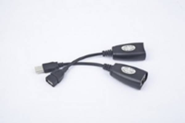 GEMBIRD UAE-30M USB-extender; USB 1.1; zwart; extender via Ethernet-kabel; 30m - 1 stuk