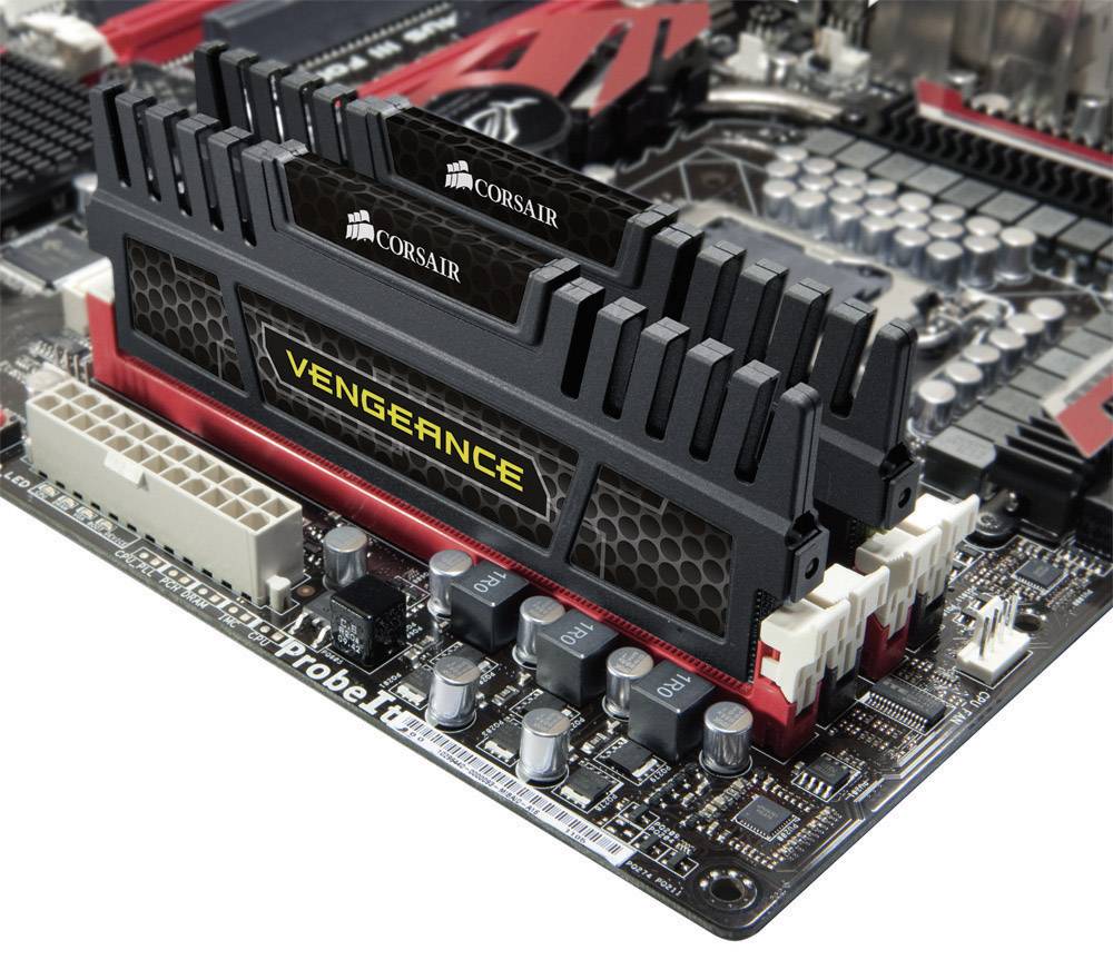 Corsair Vengeance Werkgeheugenset voor PC DDR3 8 GB 2 x 4 GB 1600 MHz 240-pins DIMM CL9 9-9-24 CMZ8GX3M2A1600C9-1