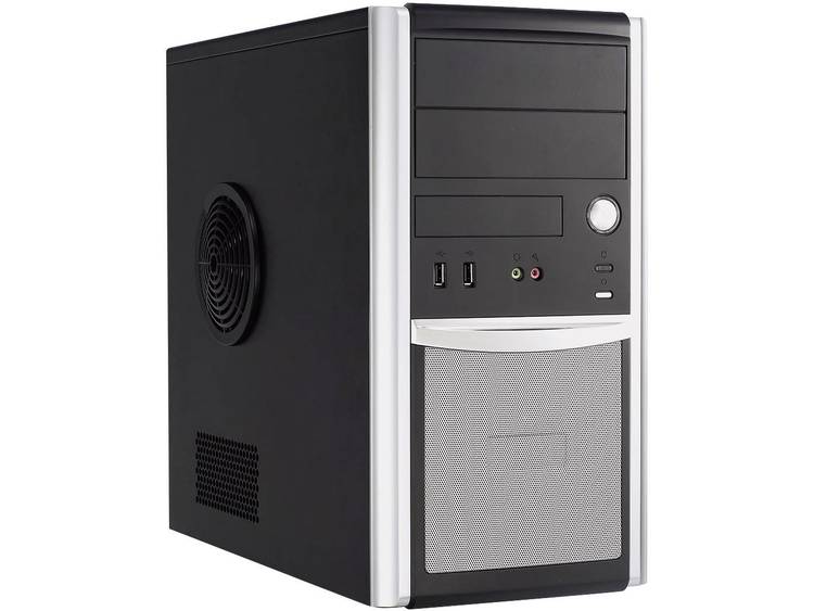 Joy-it 874049 Midi-Tower PC AMD FX FX-4300 4 GB 500 GB HDD Zonder besturingssysteem AMD Radeon HD3000