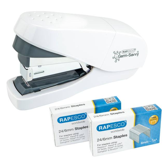 Nietmachine rapesco germ-savvy wit-1