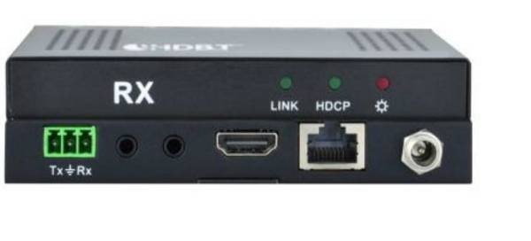 Vivolink HDMI Extender slim 4K met IR + RS-232 bediening, ontvanger, 70m