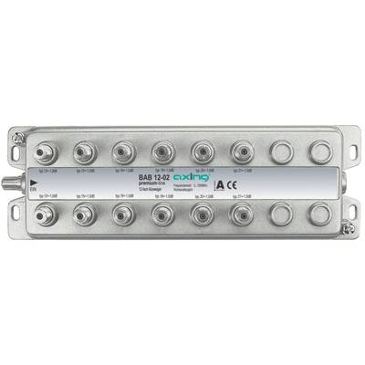 Axing BVE020011 - Kabelsplitter - 5 - 1006 MHz - Roestvrij staal - Vrouw/vrouwelijk - F - 42 mm