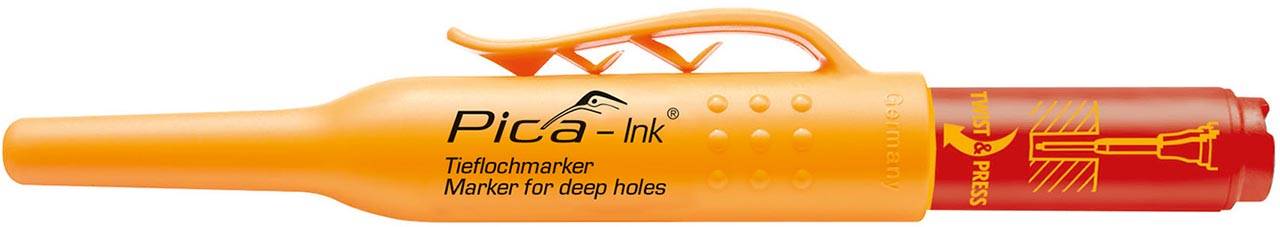 Pica INK Tieflochmarker rot - SB-1