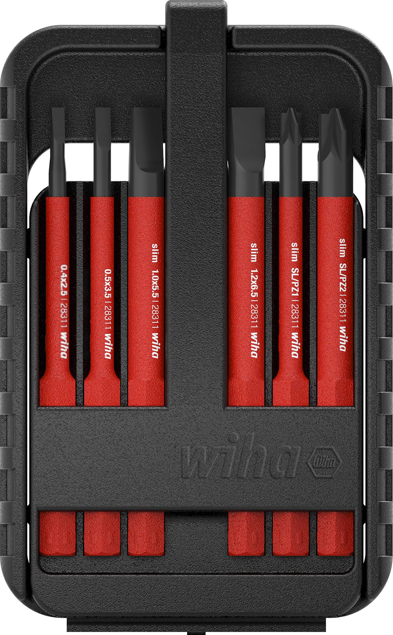 WIHA WIHA.43154 Gereedschapset: schroevendraaierbits; geïsoleerd; Torx®; 1kVAC - 1 set-1