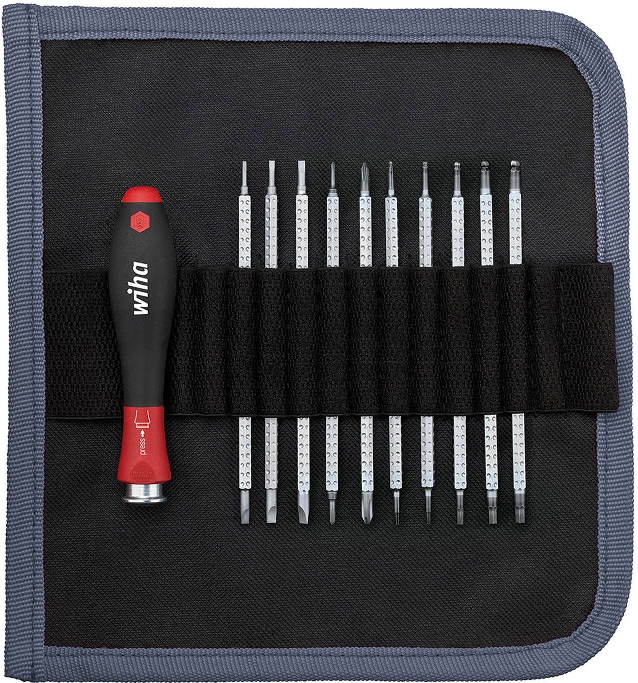 WIHA WIHA.00610 Schroevendraaier: universeel-set; SYSTEM 4; 11st. - 1 set-0