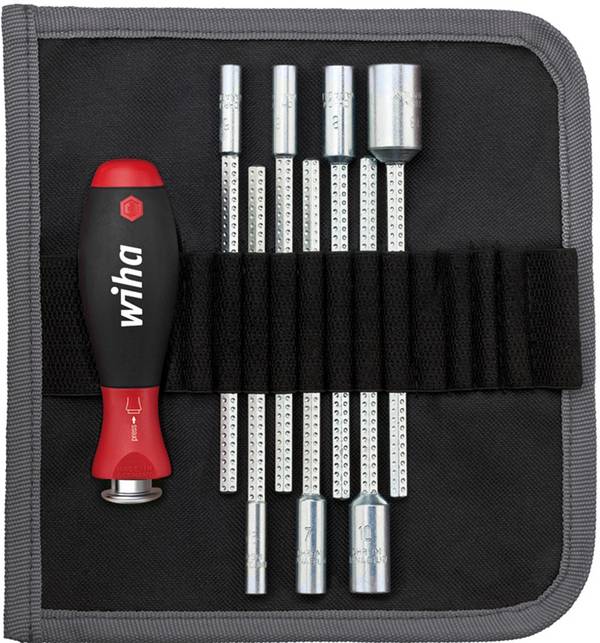 WIHA WIHA.27712 Schroevendraaier: universeel-set; 6-hoekige; SYSTEM 6; 8st. - 1 set