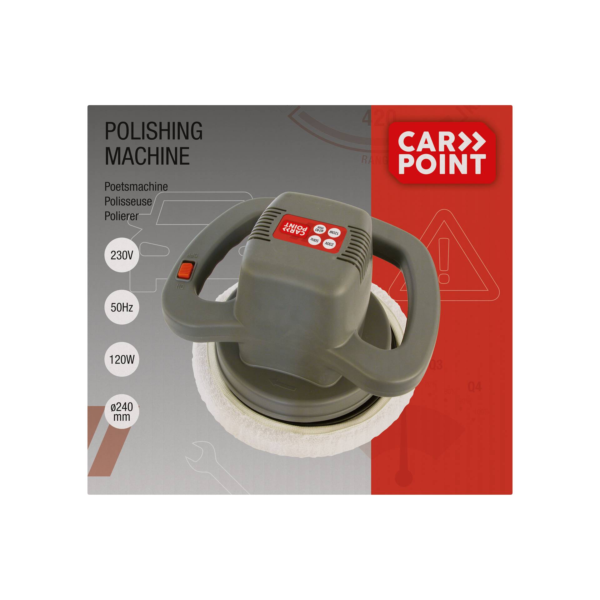 Carpoint Poetsmachine 230V 120W-2